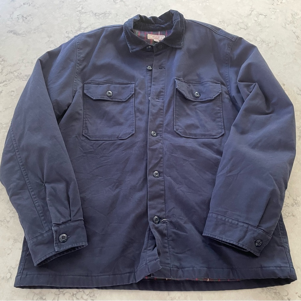 Wallace & Barnes Lined Duck Canvas Shirt-Jacket